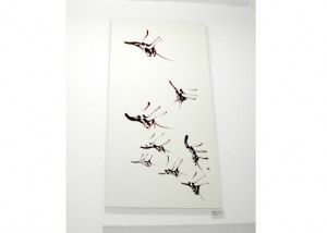 書作品「瞬」 千代田芸術祭 出品作品 丸山茜葉